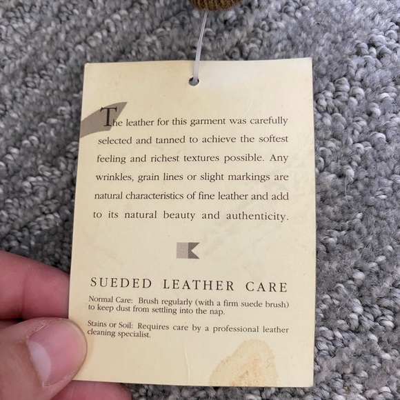 XL Port Authority Sabelhaus West Vintage Genuine Leather Bomber Jacket NWT - Picture 5 of 6